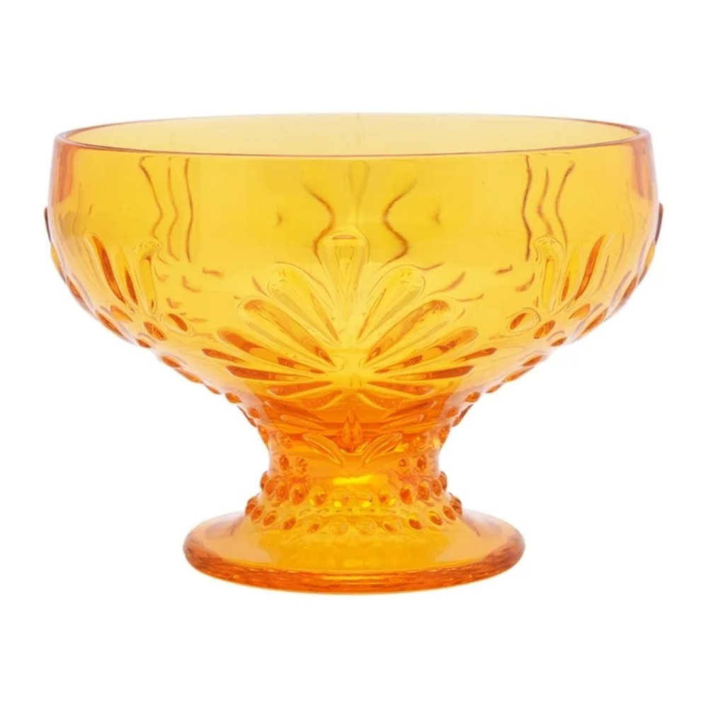 2022 🌺 New Pioneer Woman Sunny Days 10-Ounce Ice Cream Cup, Yellow, Qty 4 - Picture 8 of 11